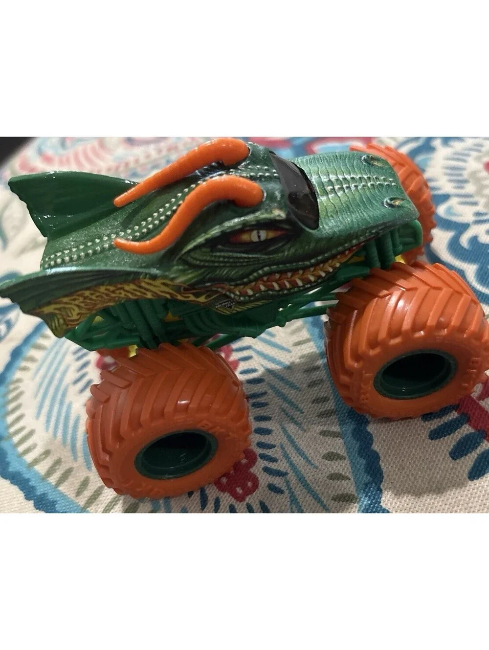 Hot Wheels Die Cast Monster Trucks 1:64 Lot Of 6